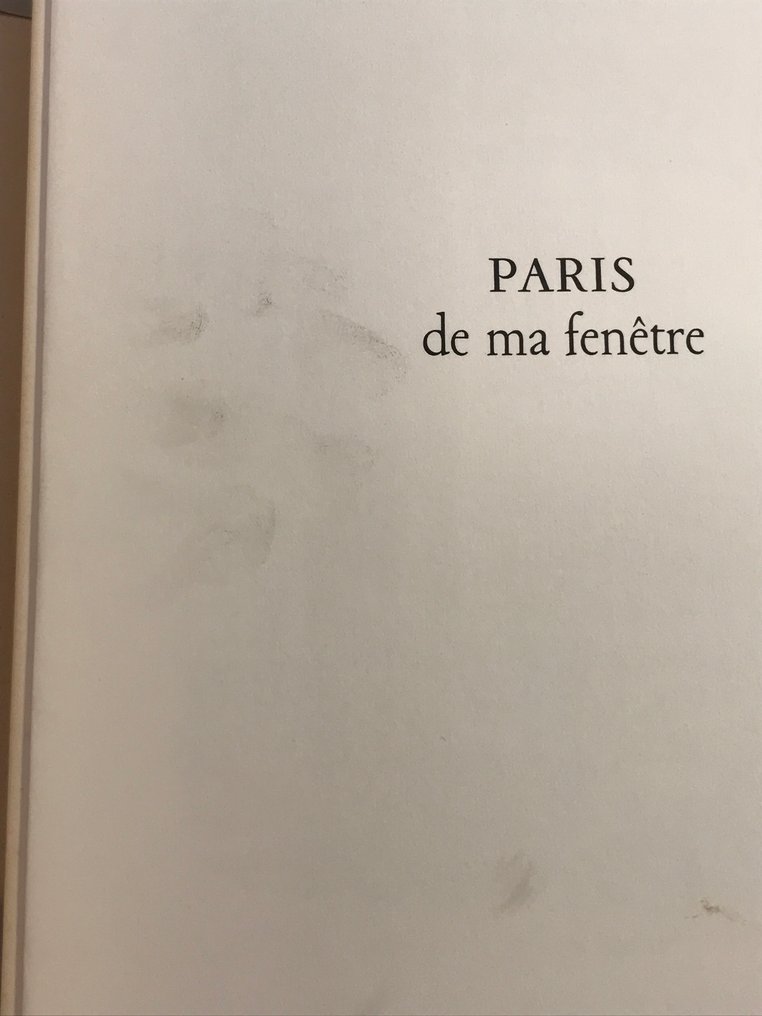 Colette - Paris de ma fenêtre.  Illustrations de Dignimont. Préface de Francis Carco. - 1961 #4.3