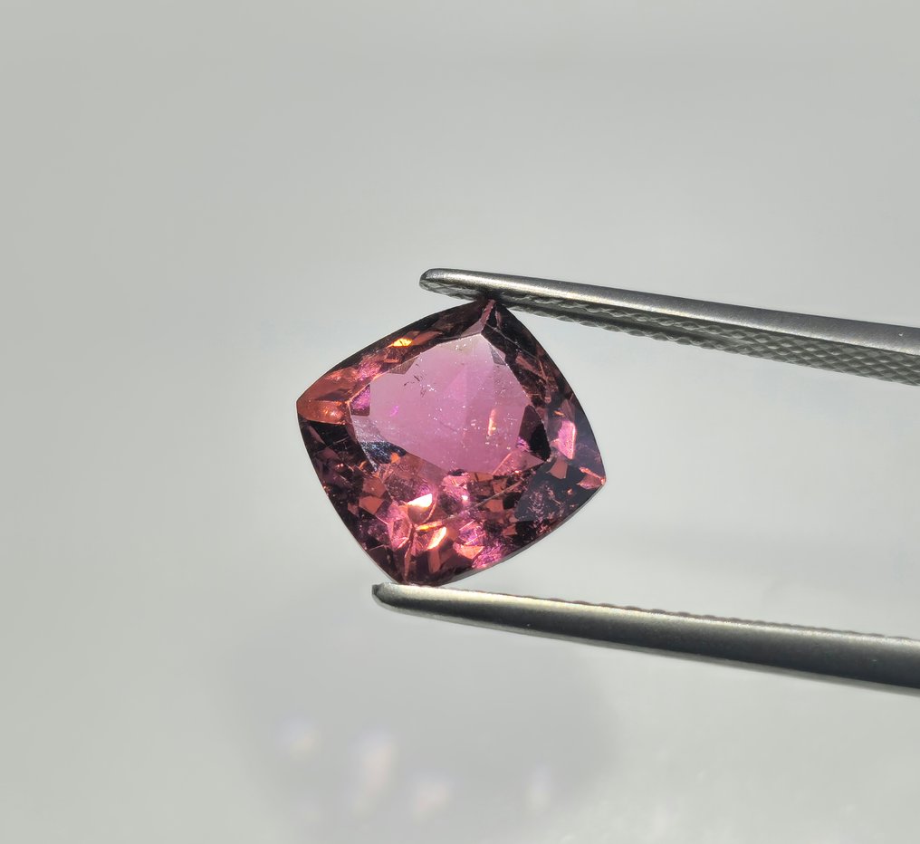 没有保留价 - 1 pcs  粉色, 紫色 电气石  - 3.43 ct - 国际宝石研究院（IGI） - 鲁贝拉特 #4.3