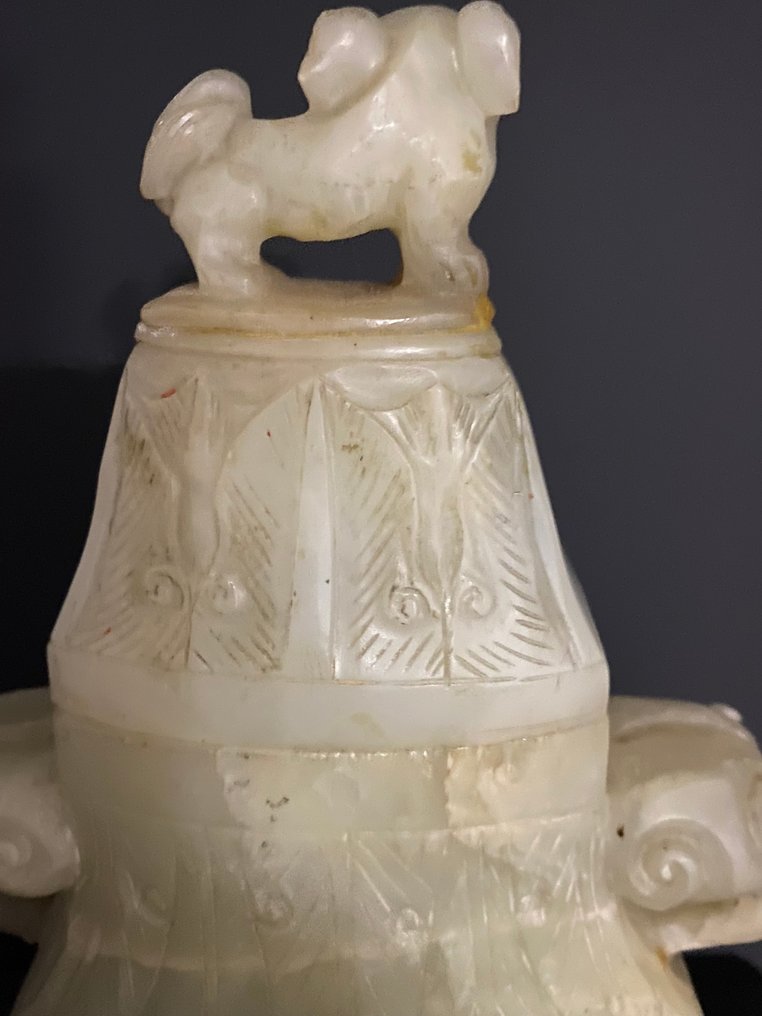 碟 - 石 - Nefryt 花瓶 #2.1