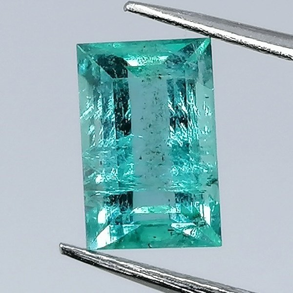 1 pcs Green Emerald - 1.13 ct - Instituto Gemólogico Español (IGE) - Minor Oil #1.0