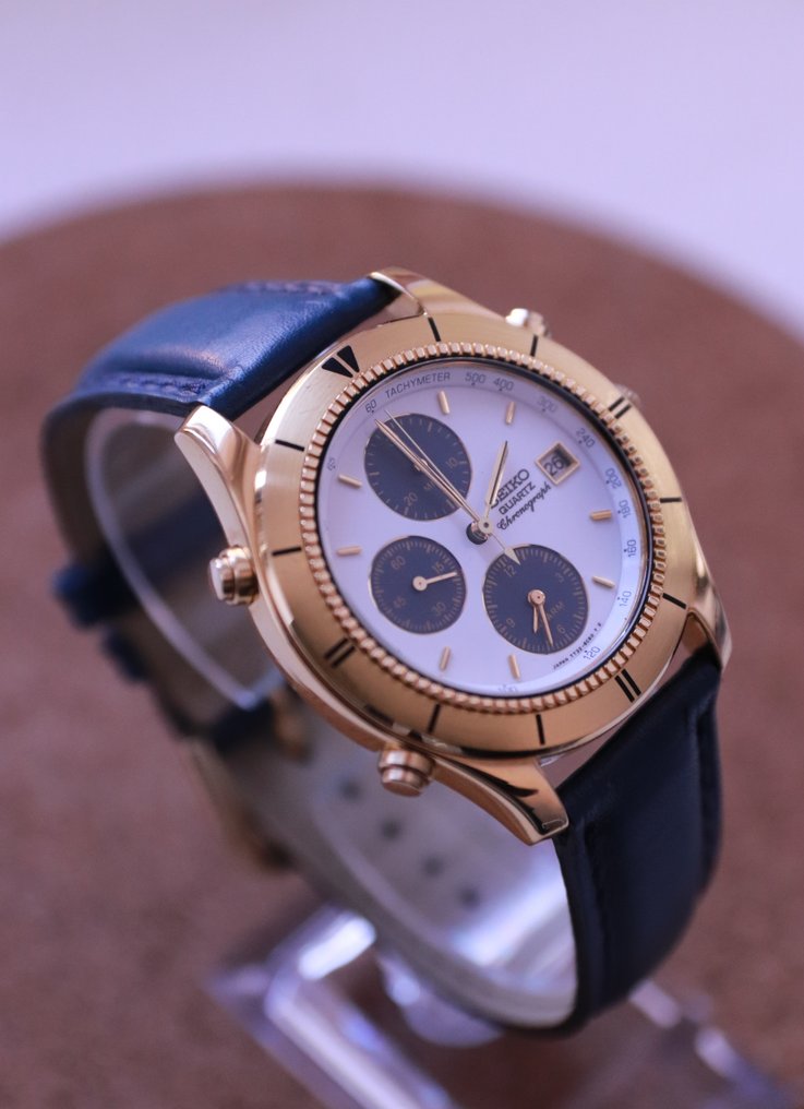 Seiko - Chronograph Quartz Cal.7T32 - No reserve price - Men - 1990-1999 #2.1
