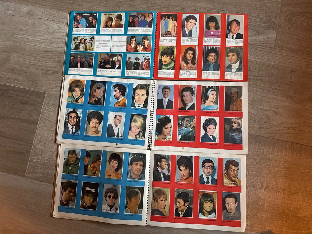 Victoria Parade des Vedettes - Including Pelé/Cassius Clay/Stirling Moss/Etc - All 3 different releases - 3 完整册子 - Good (GD) #4.3