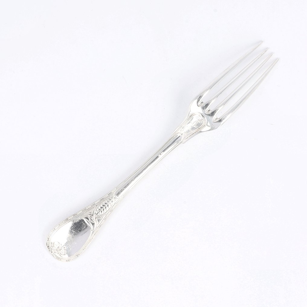 Maison Cardeilhac  / Christofle model: Brienne - 餐具套裝 (7) - .950 銀 #4.3