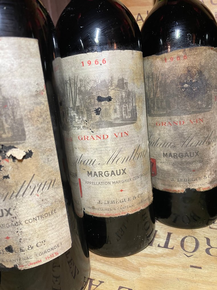 1966 Château Montbrun - Margaux - 6 Bottles (0.75L) #4.3