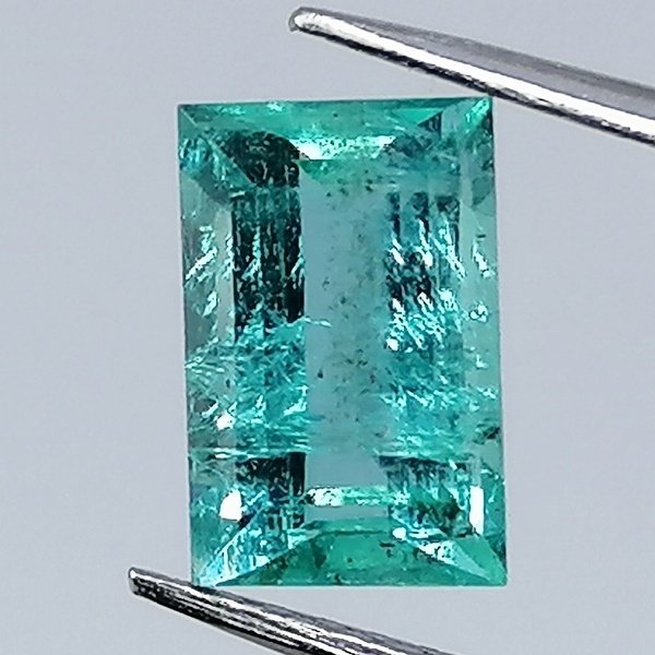 1 pcs Green Emerald - 1.13 ct - Instituto Gemólogico Español (IGE) - Minor Oil #2.1