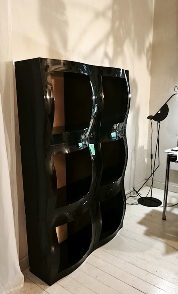 Magis - Stefano Giovannoni - Bookcase - Boogie Woogie - Plastic - 6-Piece Set #1.0