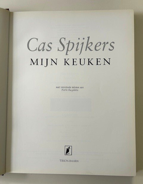 Cas Spijkers, Henk Savelberg, Jonnie Boer e.v.a. - Lot with 6 books with recipes and biographies of Dutch top chefs - 1997-2011 #3.2