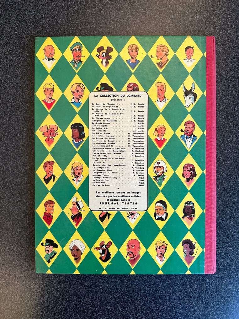 Bob et Bobette 2 - La Clef de Bronze - 1 Album - First edition - 1957 #1.0