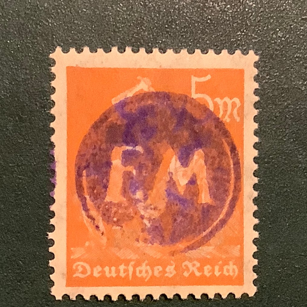 Germania - aree postali locali 1945 - Fredesdorf: operatore senza nuova pressione di valore - approvato senza difetti Zierer - Michel 68 F #1.0