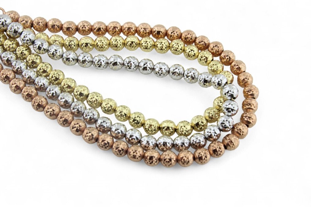 手镯 - 18K包金 白金, 黄金, 玫瑰金 #3.2