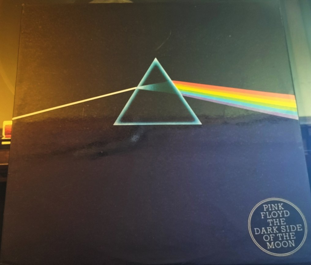 Pink Floyd - The Dark Side Of The Moon -1st Spanish Press Contains 2 posters and 2 sticker cards - LP Album (stand-alone item) - 1st variant - 1973 #1.0