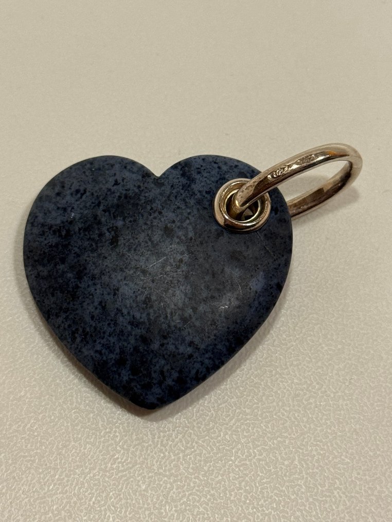 Pomellato - 墜飾 - Coeurs 銀 - Cuore Blu Argento #1.0