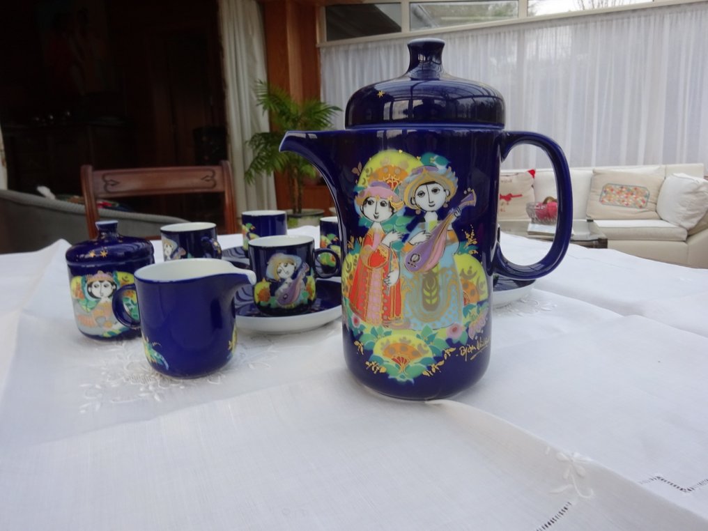 Rosenthal - 1970 1980 - Coffee set (14) - Porcelain #4.3