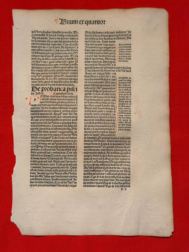 Jean Gerson - Doctor Christianissimus, Incunabolo, Incunable, Bibbia, Opera - 1488 #2.1