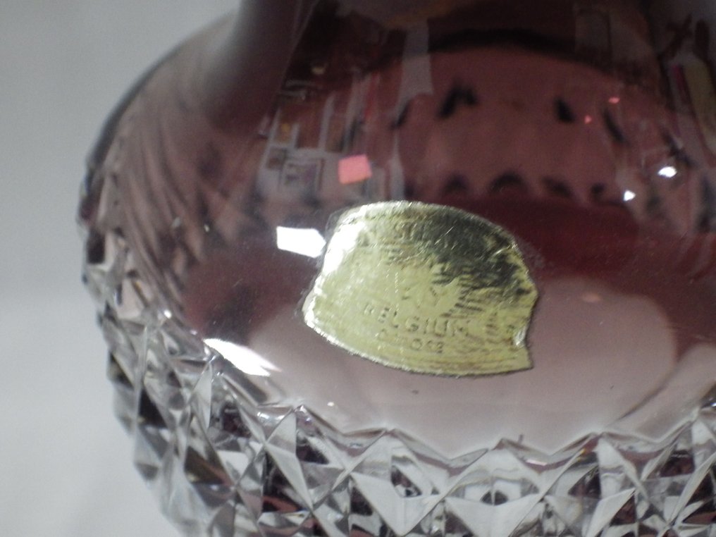 Val Saint Lambert - Vase  - Crystal - Vase "Gary" #4.3