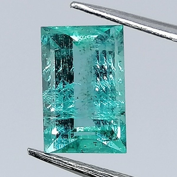 1 pcs Green Emerald - 1.13 ct - Instituto Gemólogico Español (IGE) - Minor Oil #4.3