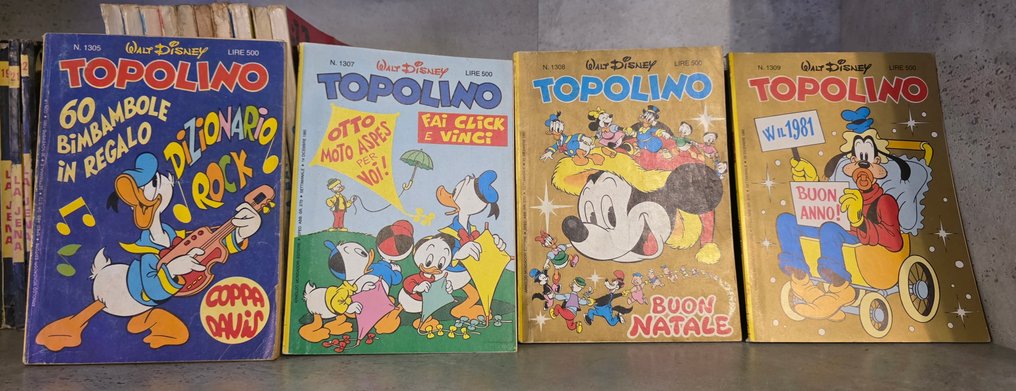 Topolino nn. 1300/1399 - Sequenza completa prima edizione - 99 Comic - 第一版 #1.0