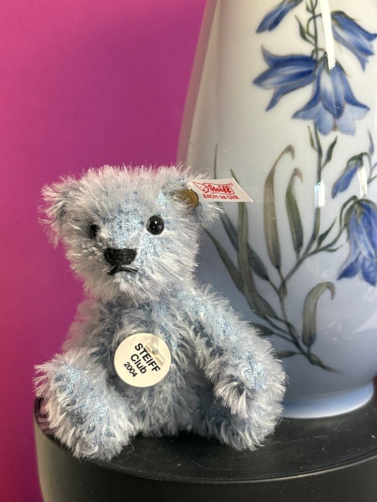 Steiff Clubbeertje geschenk 2004, blauw 10cm. - Αρκουδάκι - 2000-2010 - Γερμανία #1.0