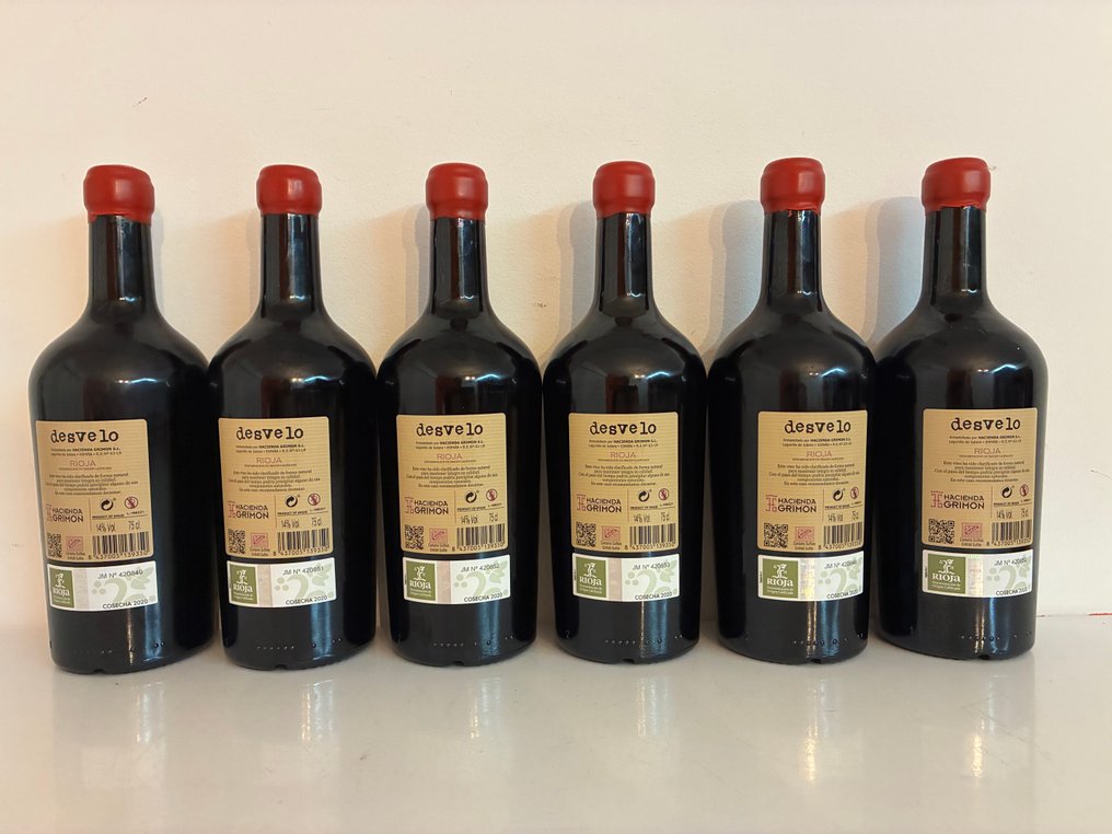 2020 Hacienda Grimón, Desvelo Garnacha - Rioja DOC - 6 Bottles (0.75L) #3.2