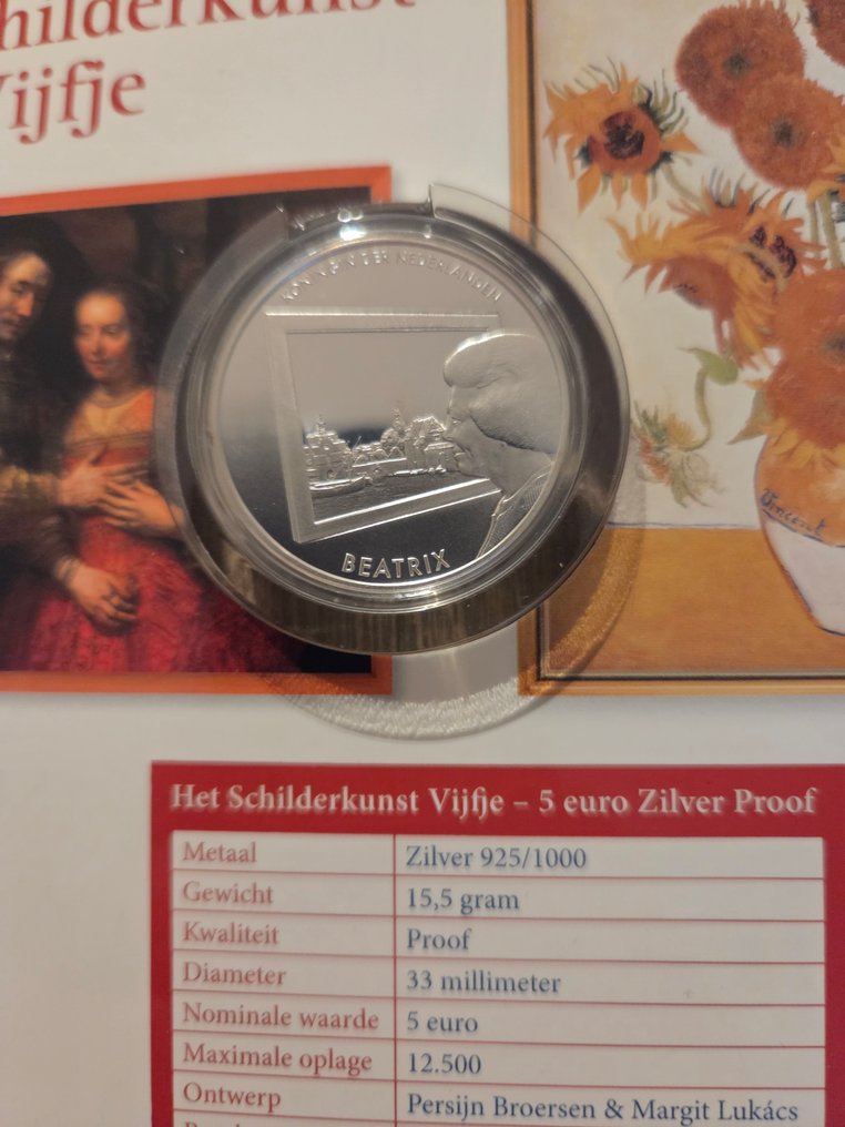 Niederlande. 5 Euro Various Years (4 stuks) Proof  (Ohne Mindestpreis) #3.2