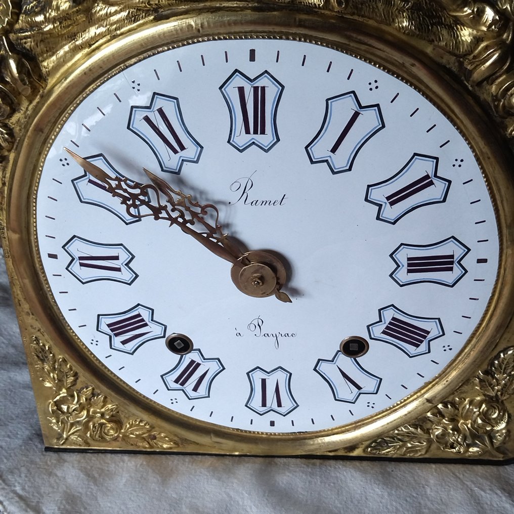 Comtoise klok - - Smeedijzer - 1850-1900 #1.0