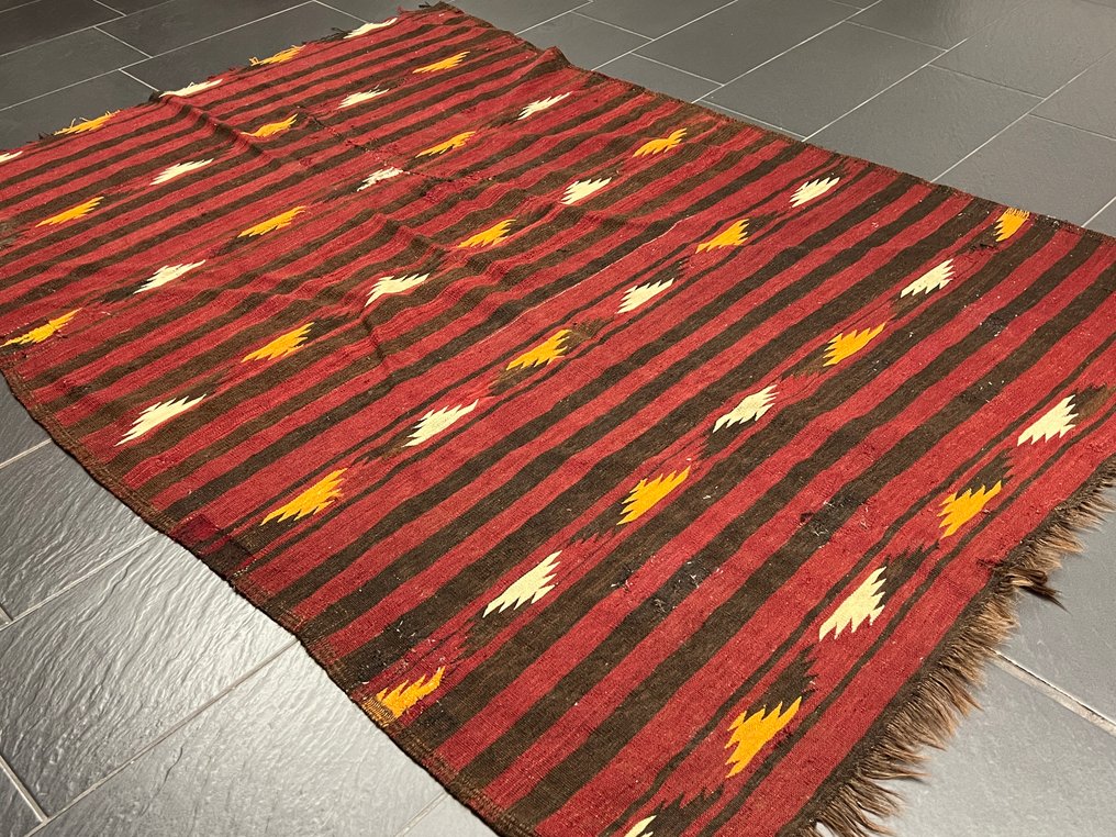 古老的哈萨克地毯 - 花毯 - 220 cm - 160 cm #4.3