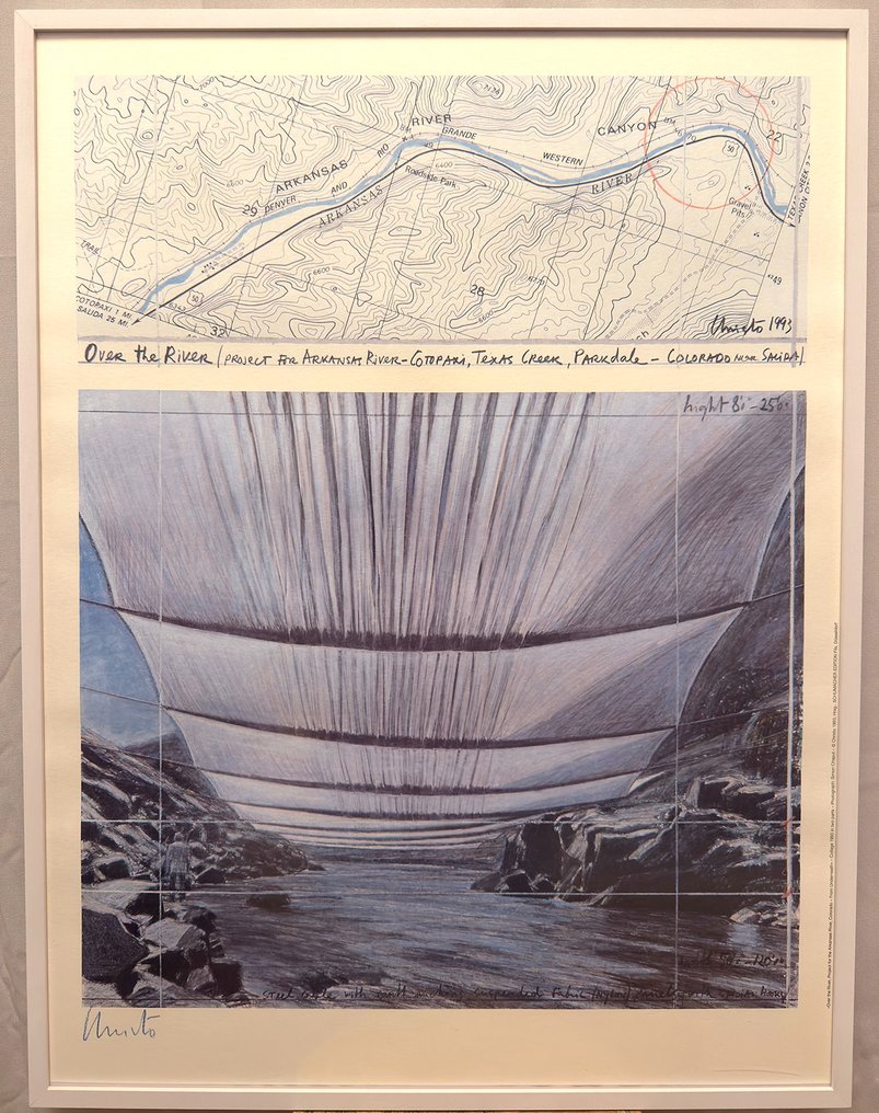 Christo (1935-2020) - Over the River #1.0