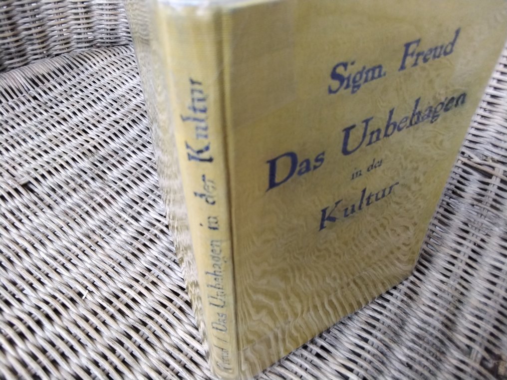 Sigmund Freud - Das Unbehagen in der Kultur, 1 ère édition - 1930 #2.1