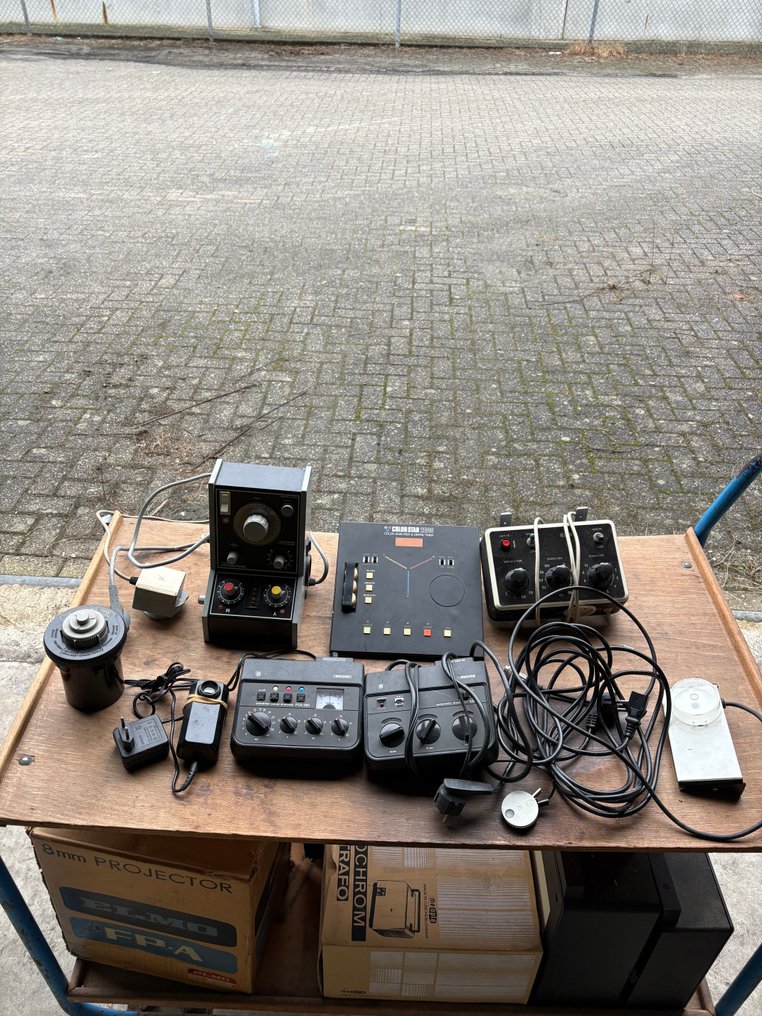 Divers doka-lot – Philips colour analyzers & Colorstar 2000 – jaren 70/80 Analogt kamera #1.0