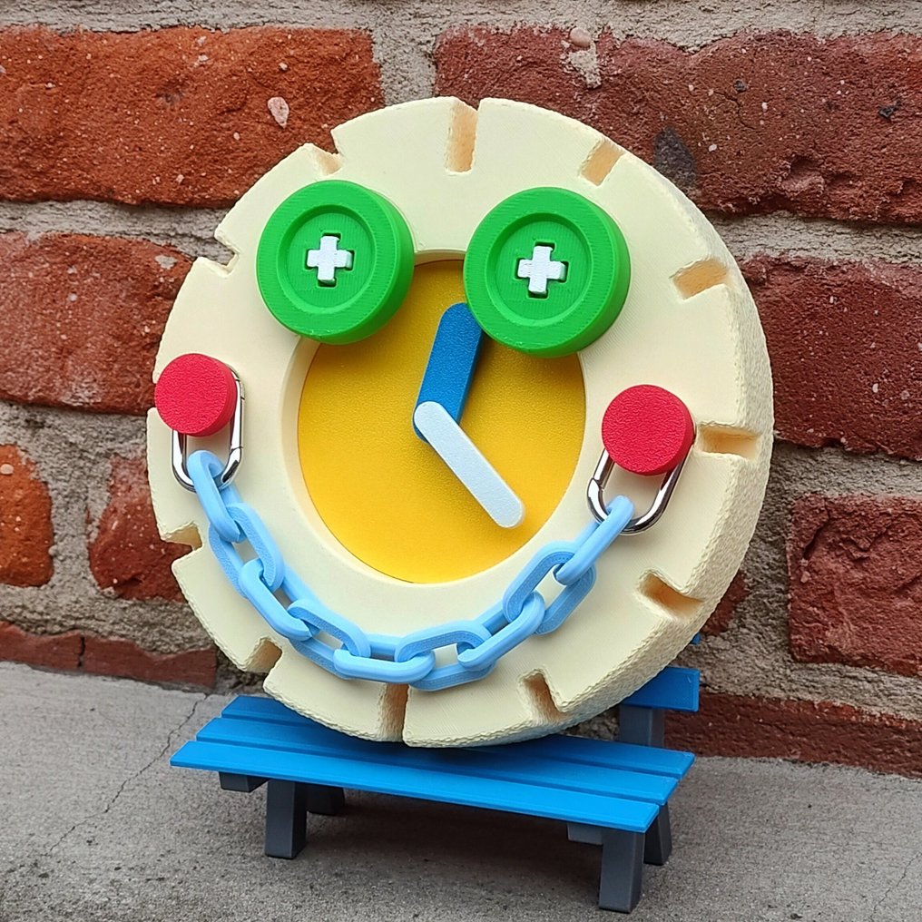 Clock - Yam Yest Design -  Modern - PLA - 2020+ - 3D printed clock #1.0