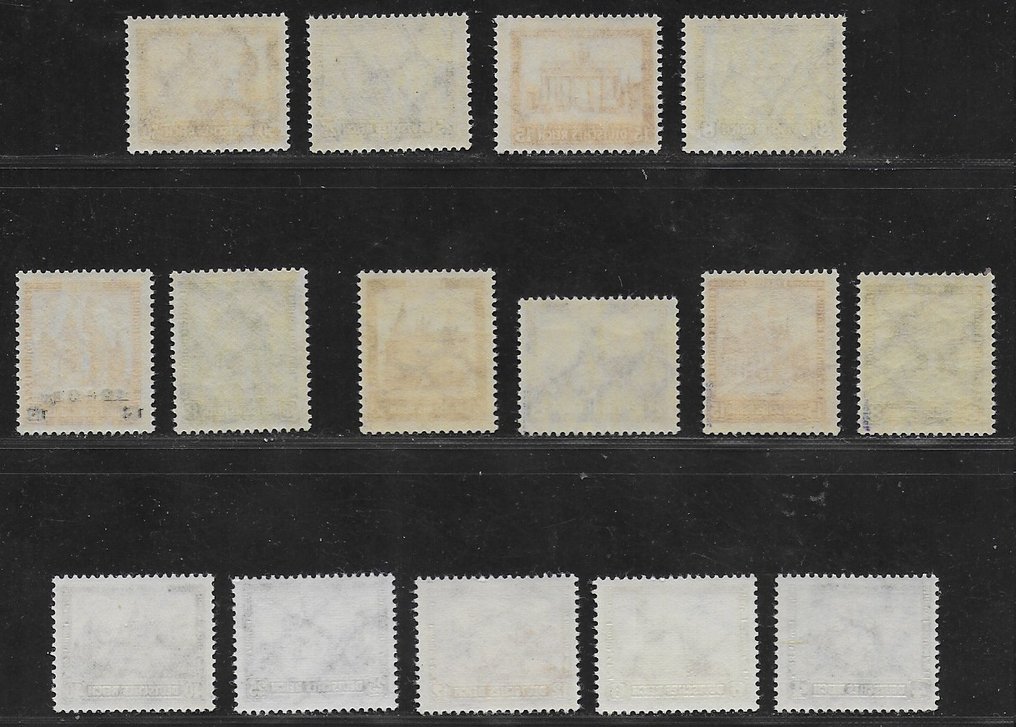 Német Birodalom 1930/1932 - Bauwerke Nothilfe - Michel 450 / 453, 459 / 462, 463 / 464 and 474 / 478 #1.0