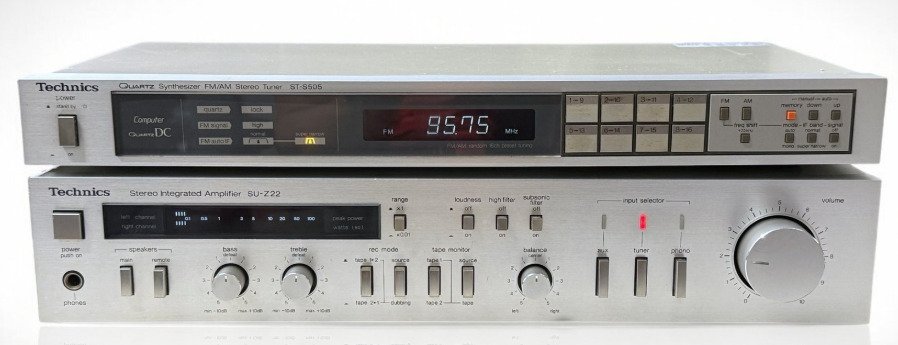 Technics - ST-S505 / SU-Z22 - Tuner - Audio amplifier - Multiple models #1.0