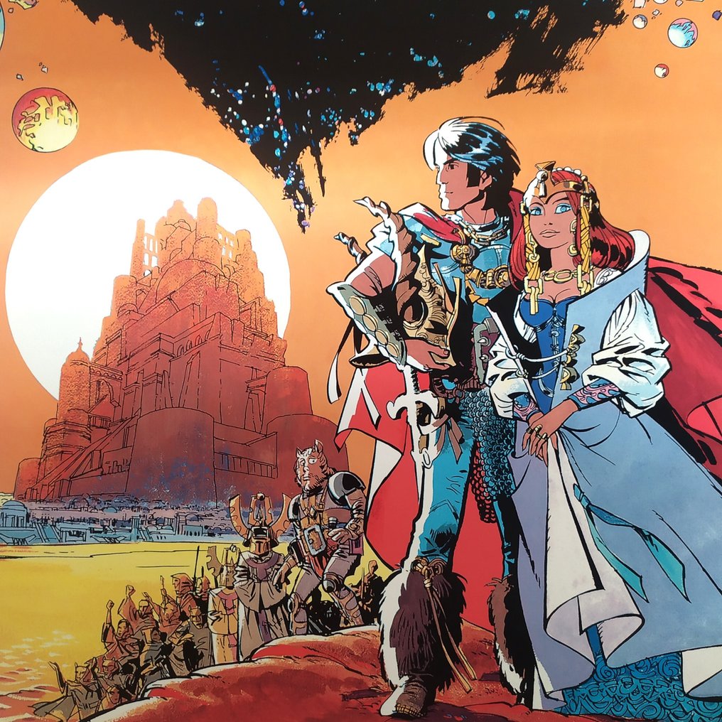 Mézières, Jean-Claude - 1 Giclée - Valerian et Laureline - L'Empire des 1000 planètes - 10 ex. signés #3.2