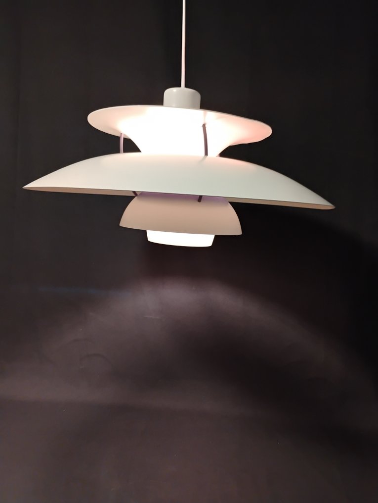 Louis Poulsen - Poul Henningsen - Lampada a sospensione - PH5 - Alluminio - Lampada di design danese PH5 #3.2