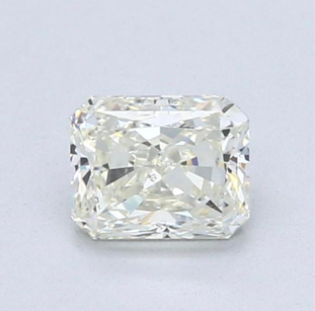 1 pcs 钻石 (天然) - 0.71 ct - 雷地恩型 - M - SI1 微内含一级 - 美国宝石研究院(GIA) #1.0