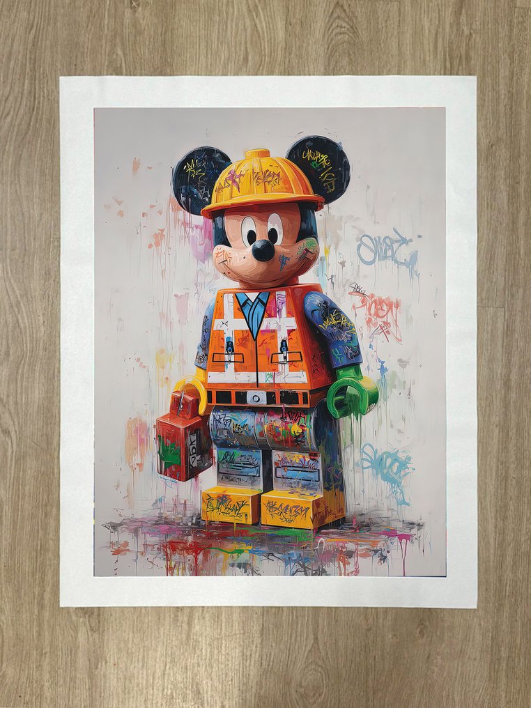 Canvas Fit - Alberto Ricardo - Mickey Mousse, constructor Lego #4.3