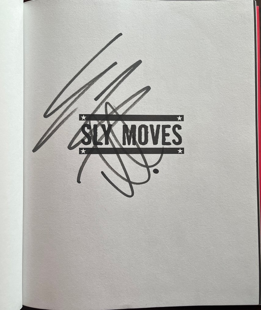 Signed; Silvester Stallone - Sly Moves: My Proven Program to Lose Weight, Build Strength, Gain Will Power, and Live your Dream - 2005 #3.2