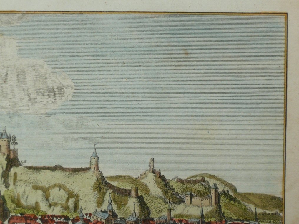 Belgium - Dinant; anonimous - Dinant in the Austrian Netherlands - 1701-1720 #3.2