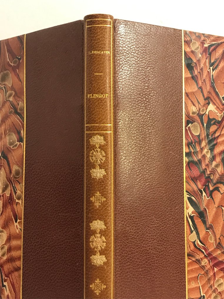 Lucien Descaves / Georges Jeanniot - Flingot [Edition originale, reliure de Durvand] - 1907 #2.1
