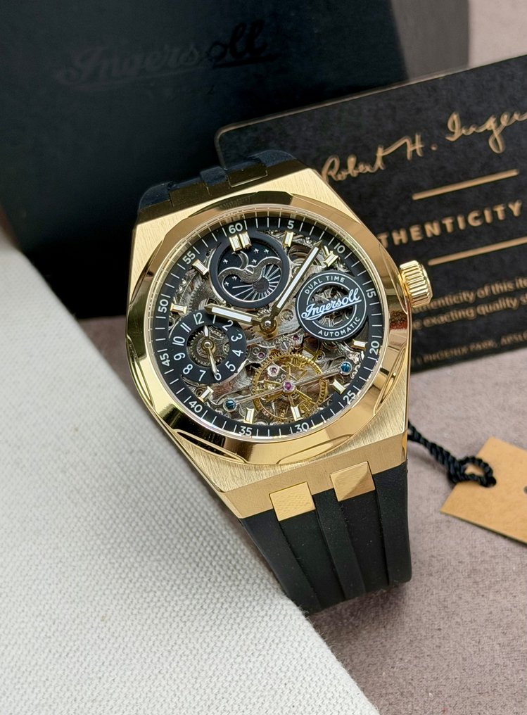 Ingersoll - Broadway Dual Time Automatic - χωρίς τιμή ασφαλείας - I12907 - Άνδρες - 2020+  #1.0