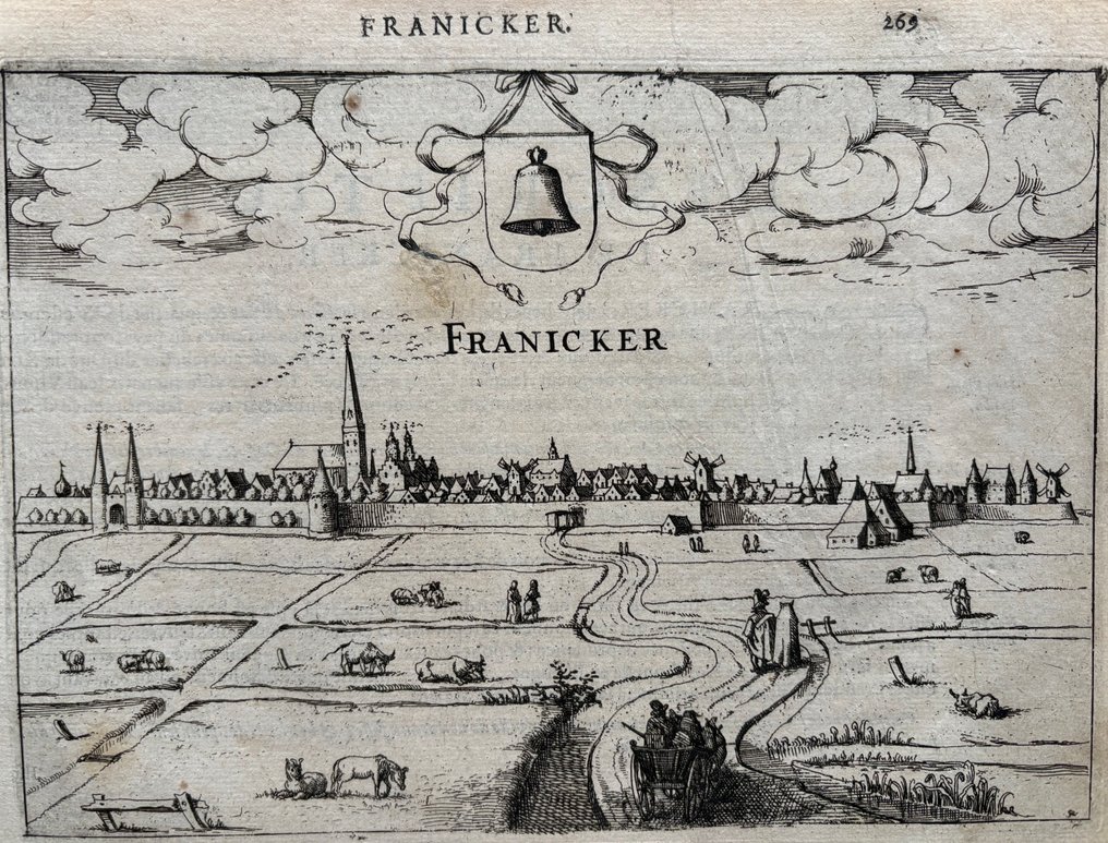 Netherlands - Franeker; L. Guicciardini - Franicker - 1601-1620 #1.0