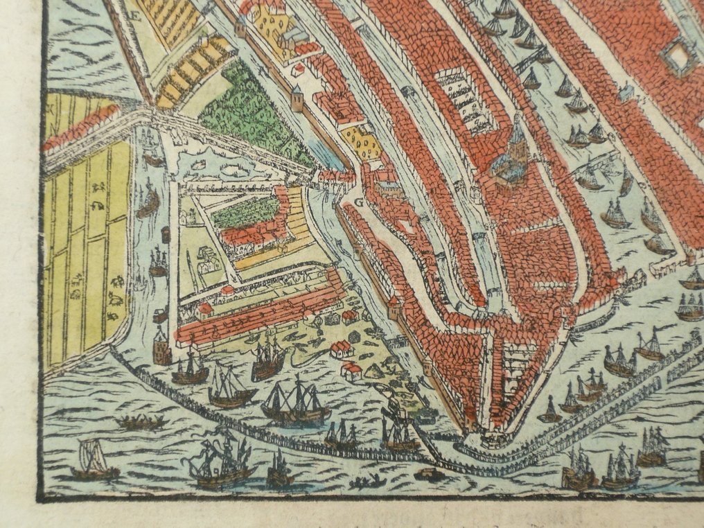 Netherlands - Amsterdam; Sebastiaan Münster - No Title - 1581-1600 #4.3