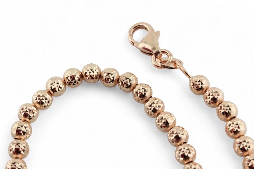 手镯 - 18K包金 玫瑰金 #1.0