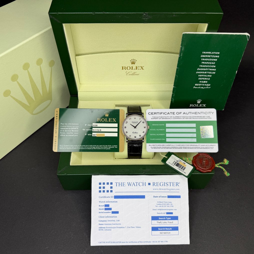 Rolex - Cellini - 5115 - Γυναίκες - 2008 #1.0