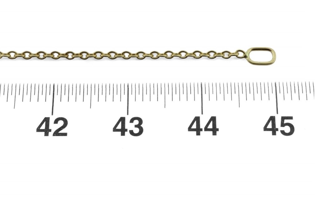 χωρίς τιμή ασφαλείας - Αλυσίδα - 18 καράτια Κίτρινο χρυσό #1.0