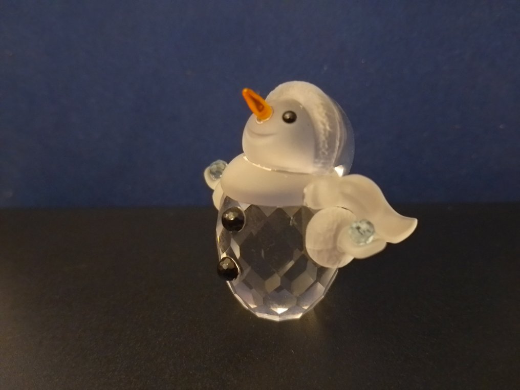 Swarovski - 雕像 - Snowman Little - 624572 - Box + Certificate - 水晶 #4.3