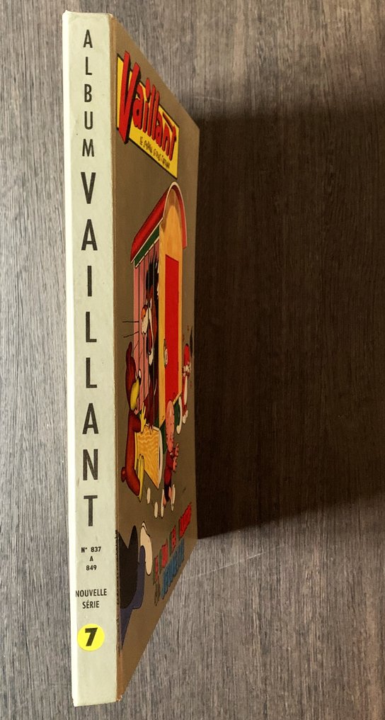 Vaillant (magazine) - Reliure N° 7 - 1 Album - Første udgave - 1961 #2.1