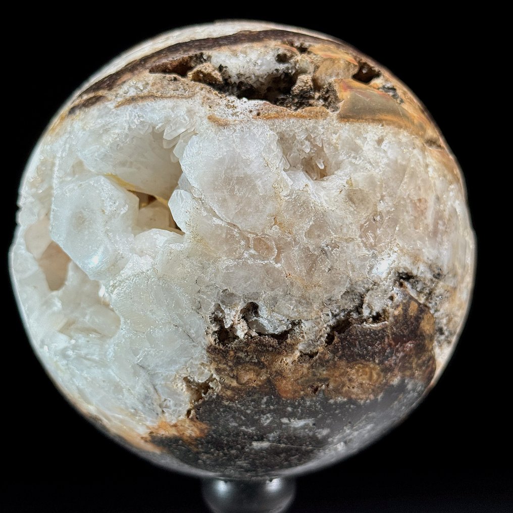 Ingen minstepris - Fantastisk par med krystallkvarts med store spisser Kuler på tilpassede stativer- 2600 g - (2) #4.3