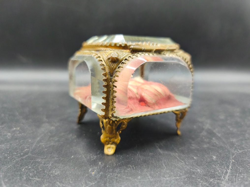 Relicvariu - Sticlă, Alamă - 1850-1900 #4.3