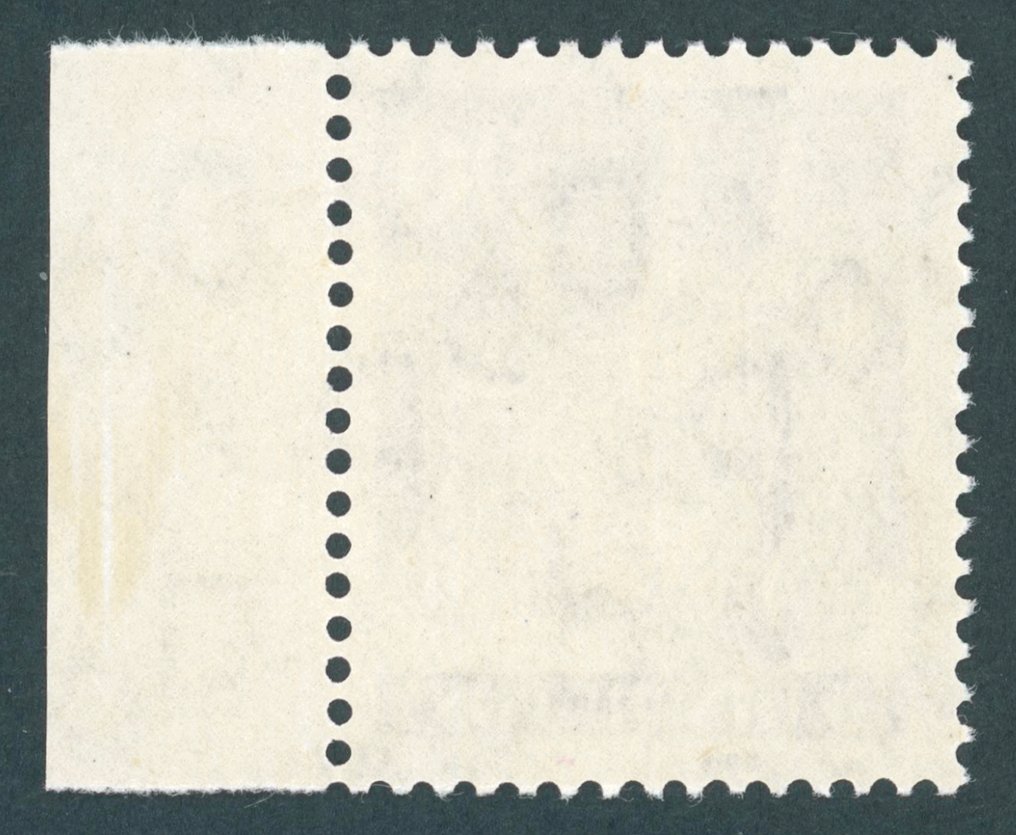 Liittoutuneet - Saksa (amerikkalainen ja englantilainen vyöhyke) 1948 - Postfrisches Randstück 90 Pfg. Bauten eng gezähnt - Mi.Nr. 96 eg #1.0